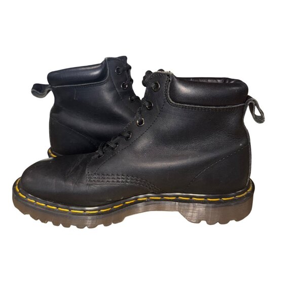 Vintage Dr. Martens 939 Black Leather Lace-Up Boots Goth Grunge Womens Size 6 - Picture 7 of 12